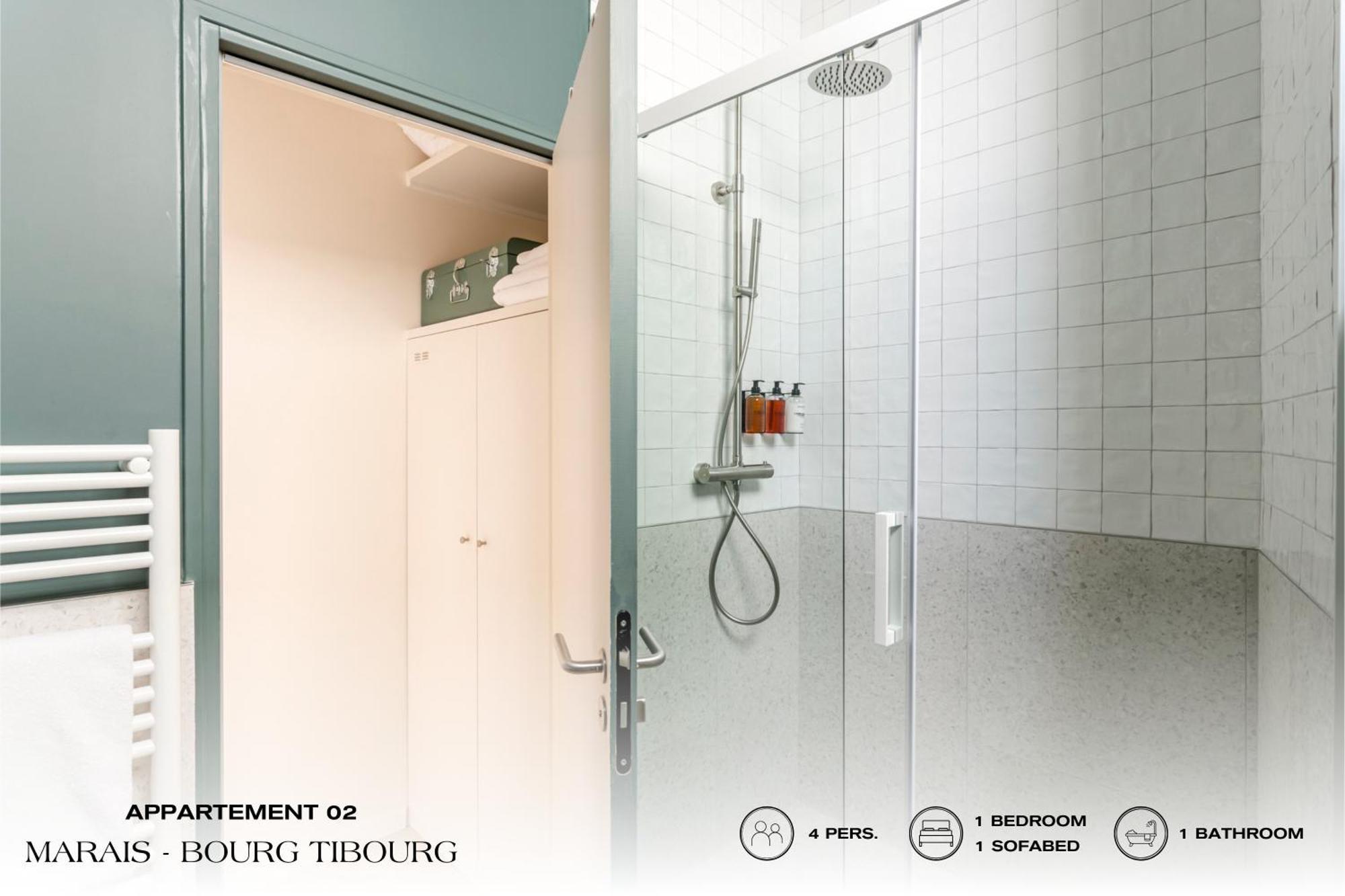 شقة Beauquartier - Marais, Bourg Tibourg باريس المظهر الخارجي الصورة